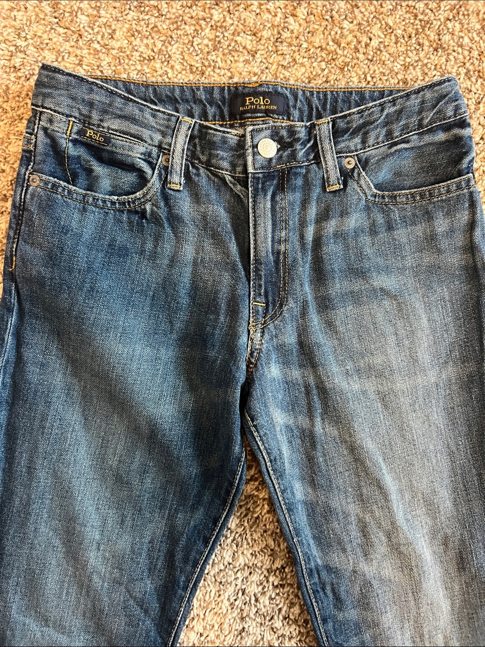 Polo by Ralph Lauren Girl's Astro Slim Fit Boyfriend Skinny Jeans - Size 16 - Picture 5 of 10